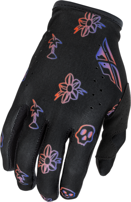 LITE OUTLINE GLOVES BLACK/RED/PURPLE 3X