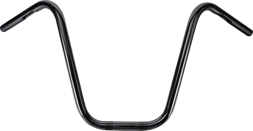 NARROW 16" APEHANGERS 1" BLACK
