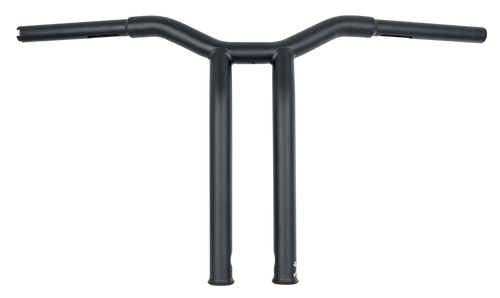 DOMINATOR RAKED BAR 14" 1.25" MATTE BLACK