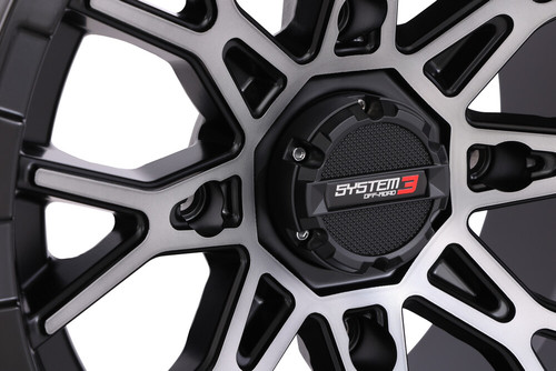 ST6 WHEEL 14X7 4+3 (+10MM) 4/137 MATTE DARK TINT