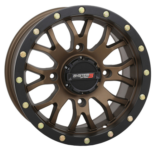 ST3 WHEEL 15X7 5+2 (+40MM) 4/156 MATTE BRONZE/BLACK