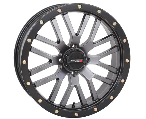 ST3 WHEEL 20X7 4+2.5 (+10MM) 4/156 MATTE GUNMETAL GREY/BLAC
