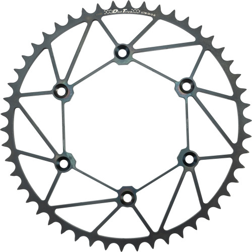 REAR SPROCKET CHROMOLY 46T-520 BLK KTM/HUS/GAS