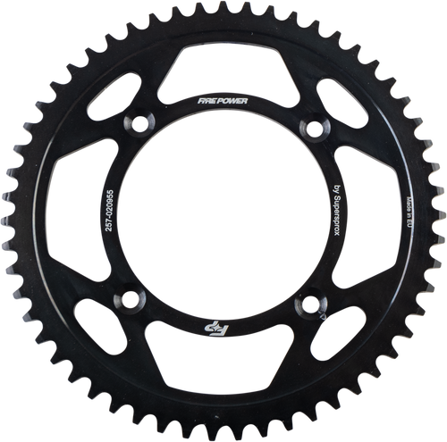REAR SPROCKET STEEL 55T BLK