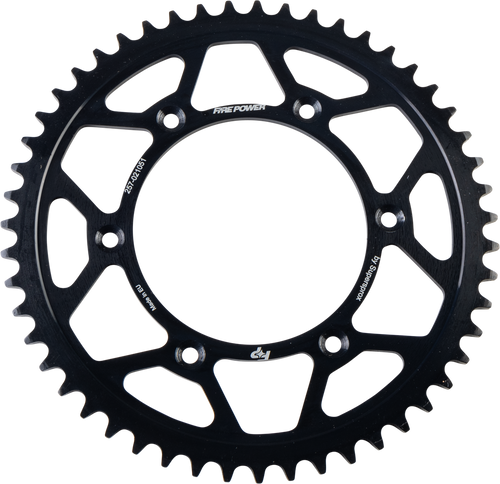 REAR SPROCKET STEEL 51T BLK