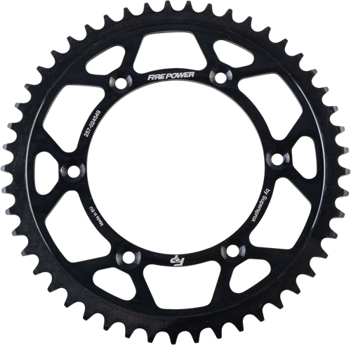 REAR SPROCKET STEEL 49T BLK