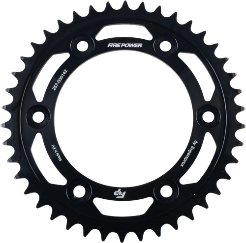 REAR SPROCKET STEEL 42T BLK