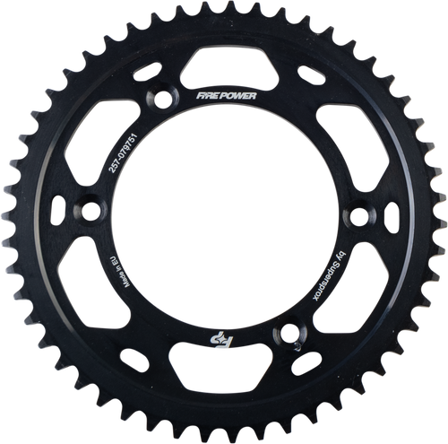 REAR SPROCKET STEEL 51T BLK