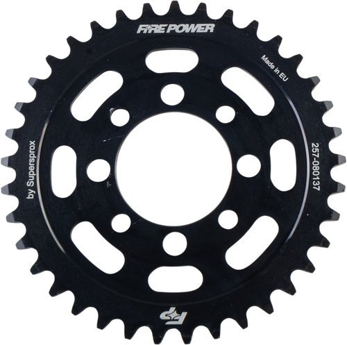 REAR SPROCKET STEEL 37T BLK