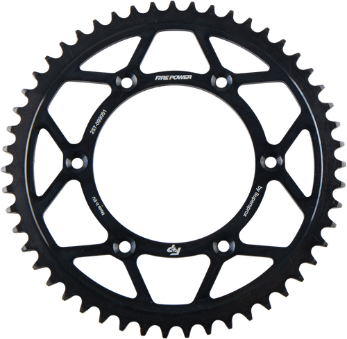 REAR SPROCKET STEEL 51T BLK