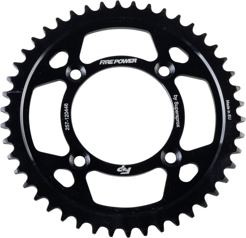 REAR SPROCKET STEEL 46T BLK