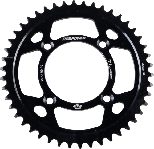 REAR SPROCKET STEEL 46T BLK