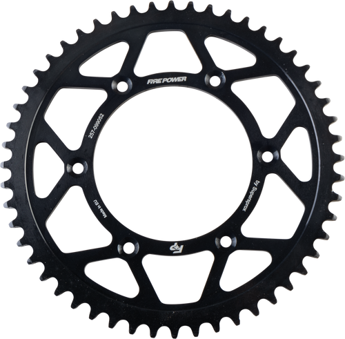 REAR SPROCKET STEEL 52T BLK