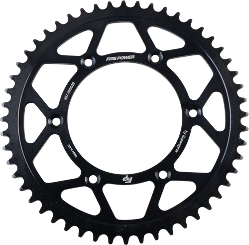 REAR SPROCKET STEEL 52T BLK