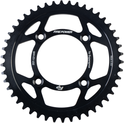 REAR SPROCKET STEEL 46T BLK