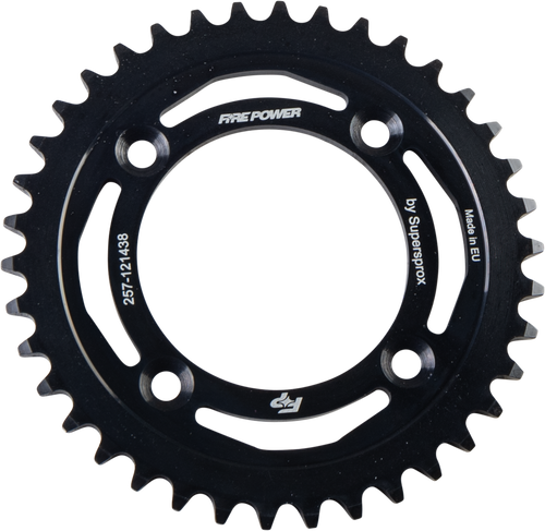 REAR SPROCKET STEEL 38T BLK