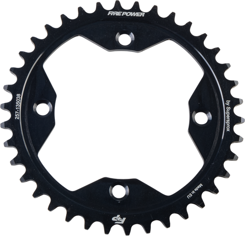 REAR SPROCKET STEEL 38T BLK