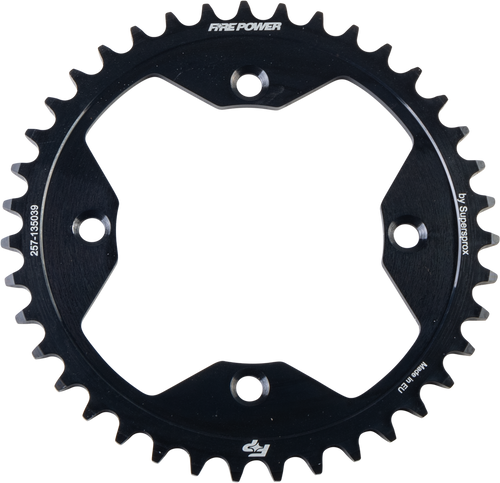REAR SPROCKET STEEL 39T BLK