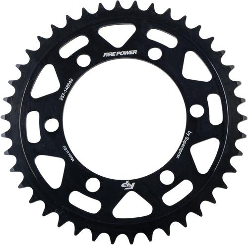 REAR SPROCKET STEEL 42T BLK