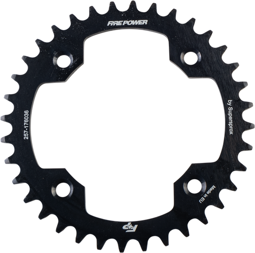 REAR SPROCKET STEEL 36T BLK