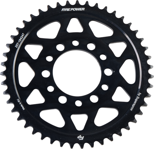 REAR SPROCKET STEEL 47T BLK