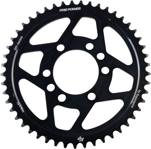 REAR SPROCKET STEEL 49T BLK