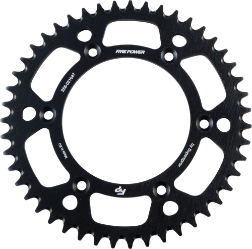 REAR SPROCKET ALUMINUM 47T BLK