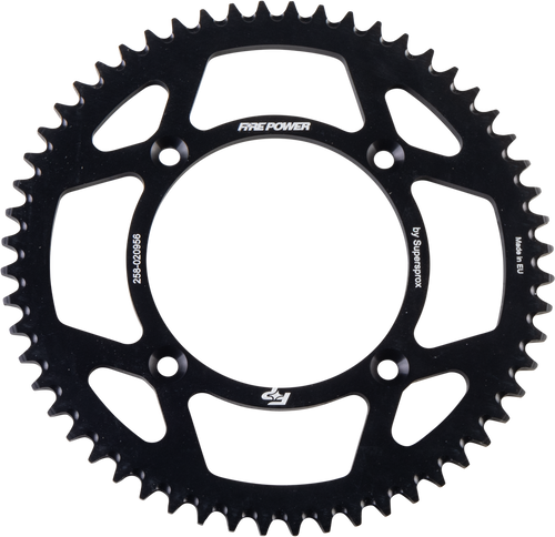 REAR SPROCKET ALUMINUM 56T BLK