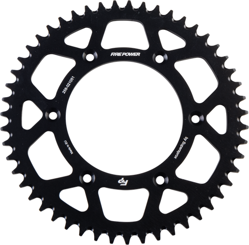 REAR SPROCKET ALUMINUM 51T BLK