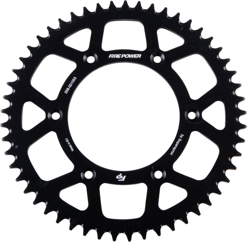 REAR SPROCKET ALUMINUM 53T BLK