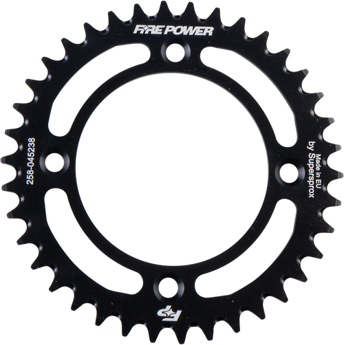 REAR SPROCKET ALUMINUM 38T BLK