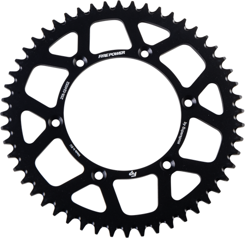 REAR SPROCKET ALUMINUM 52T BLK