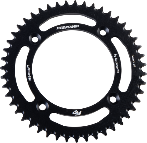 REAR SPROCKET ALUMINUM 47T BLK