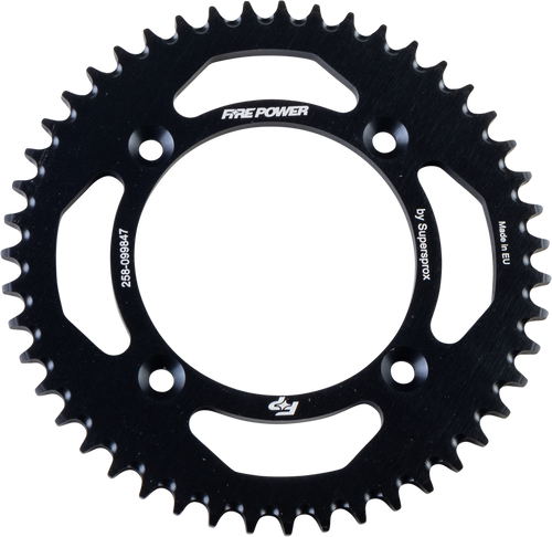 REAR SPROCKET ALUMINUM 47T BLK