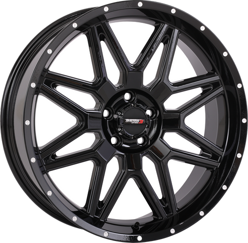 ST7 WHEEL 20X7 4+3 (+10MM) 5/4.5 GLOSS BLACK