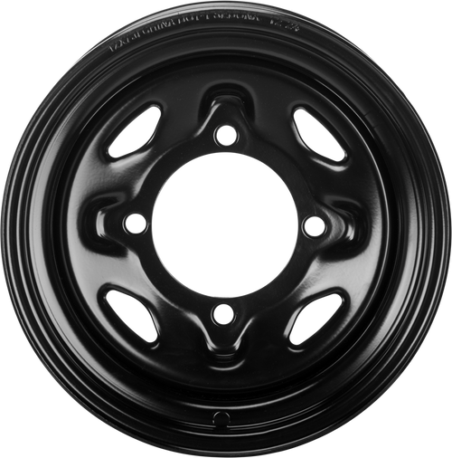 SEDONA STEEL 12X7 4/137 4+3 BLK FRONT