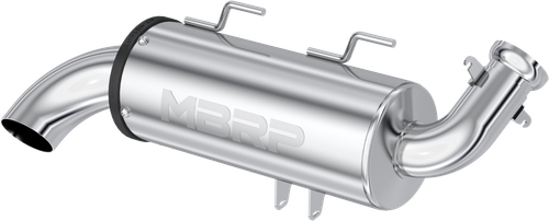SINGLE SLIP-ON SYSTEM W/ 5" PERFORMANCE MUFFLER CHROME