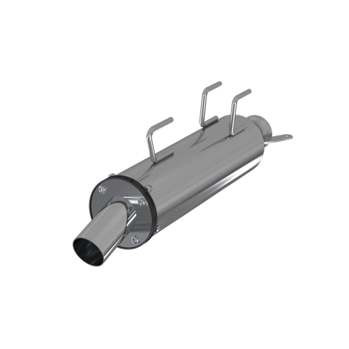 SINGLE SLIP-ON SYSTEM W/ 4" PERFORMANCE MUFFLER CHROME