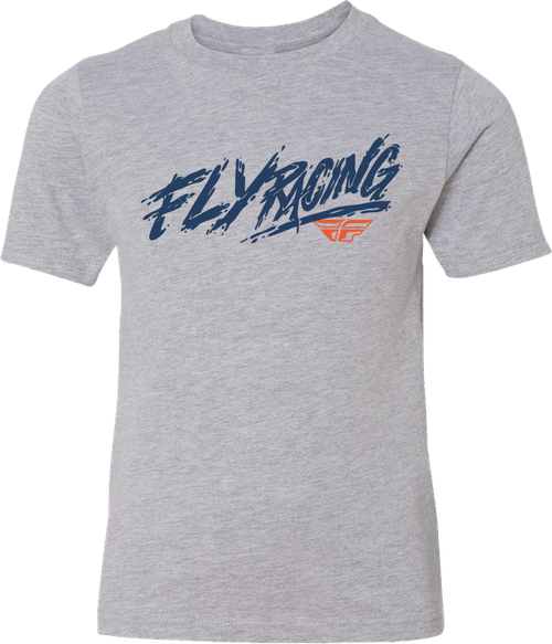 YOUTH FLY KHAOS TEE GREY YL