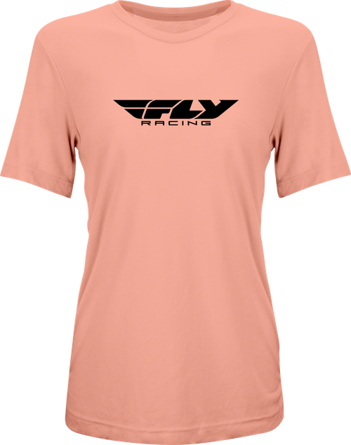 WOMEN'S FLY ORIGIN CORP TEE PEACH 2X