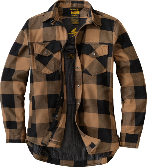 COVERT WOMENS FLANNEL SAND MD