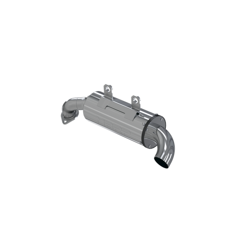 SINGLE SLIP-ON SYSTEM W/ 5" PERFORMANCE MUFFLER CHROME