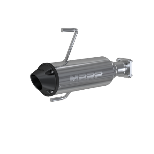 SINGLE SLIP-ON SYSTEM W/ 5" PERFORMANCE MUFFLER BLK TIP