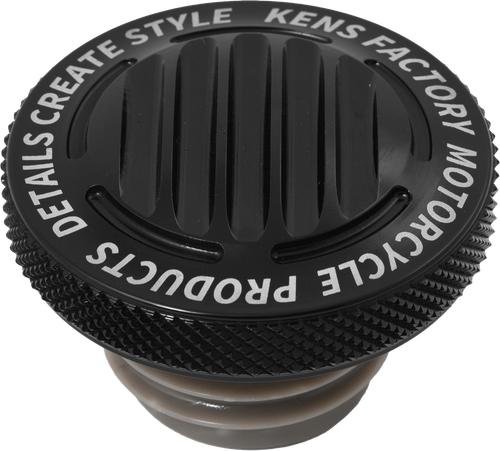 NL GAS CAP FINNED BLACK RACHET SCREW RH