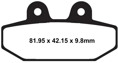 BRAKE PAD GOLD+ REAR `18-24 SOTFAIL