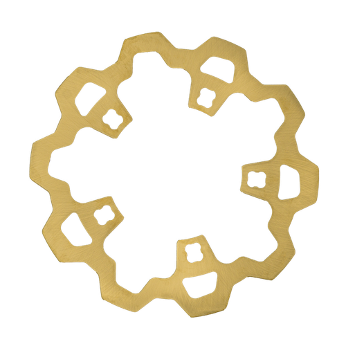ENFORCER 1 PIECE ROTOR FRONT GOLD 11.8