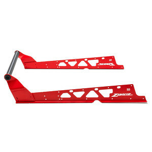 REAR BUMPER RED POL