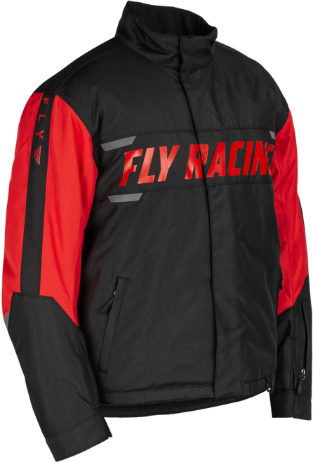 OUTPOST JACKET BLACK/RED SM