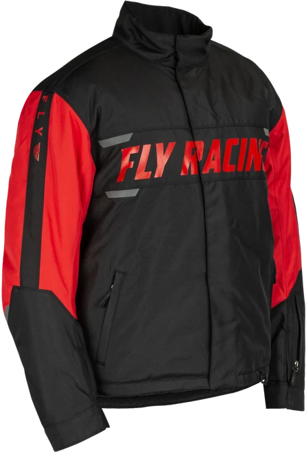 OUTPOST JACKET BLACK/RED SM
