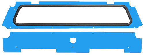 REAR WINDSHIELD VOODOO BLUE